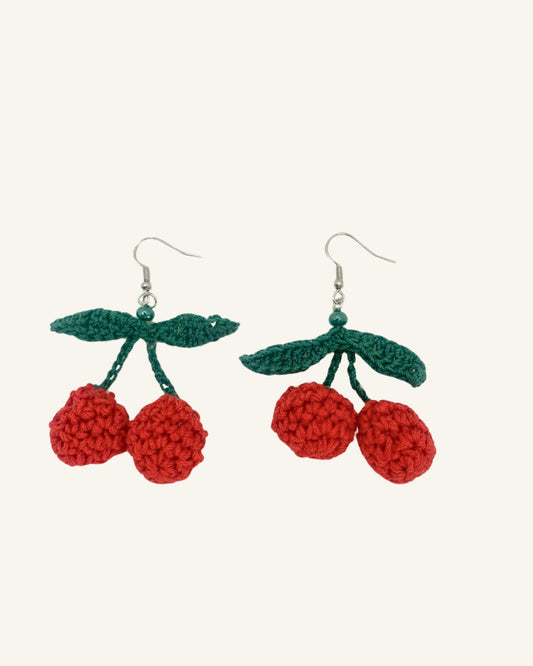 Boucles d'oreilles Les Fruits d'été