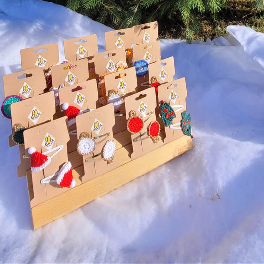 Barrettes de Noël
