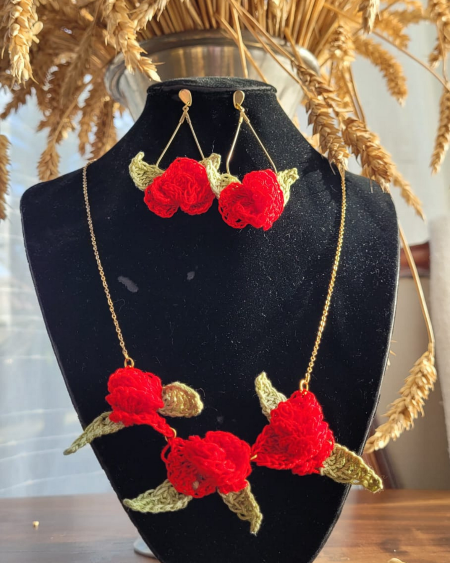 Boucles d'oreilles Eclat de Rose