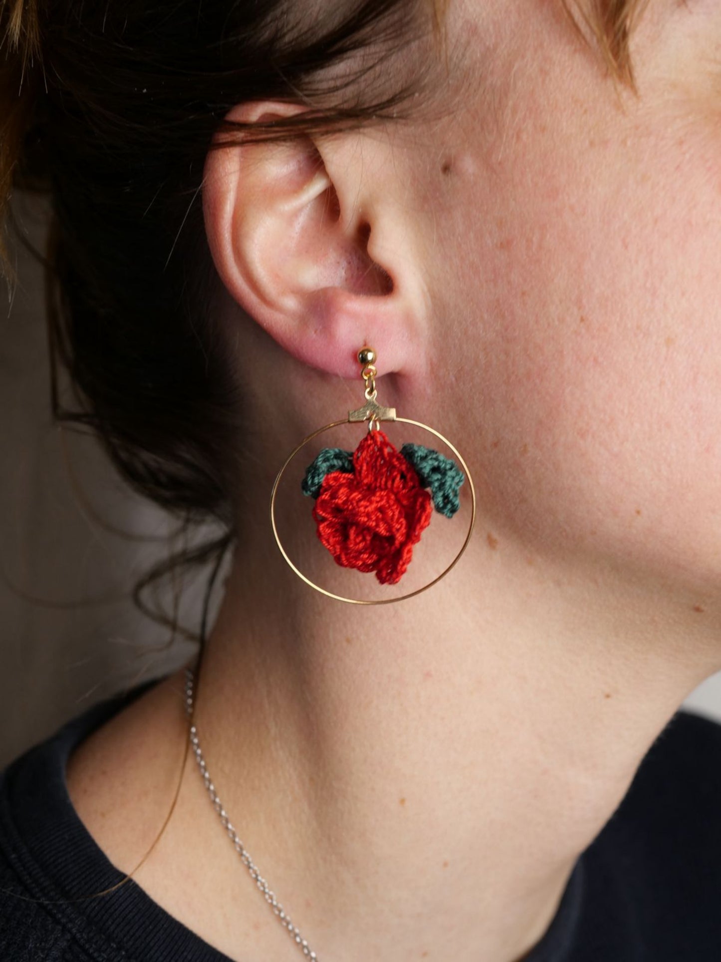Boucles d'oreilles Côte Fleurie