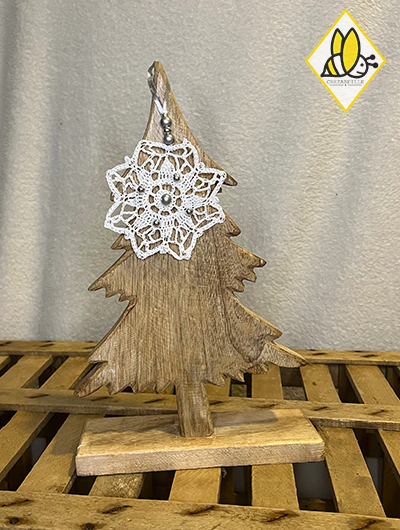 Flocon de Noêl Grande Ours