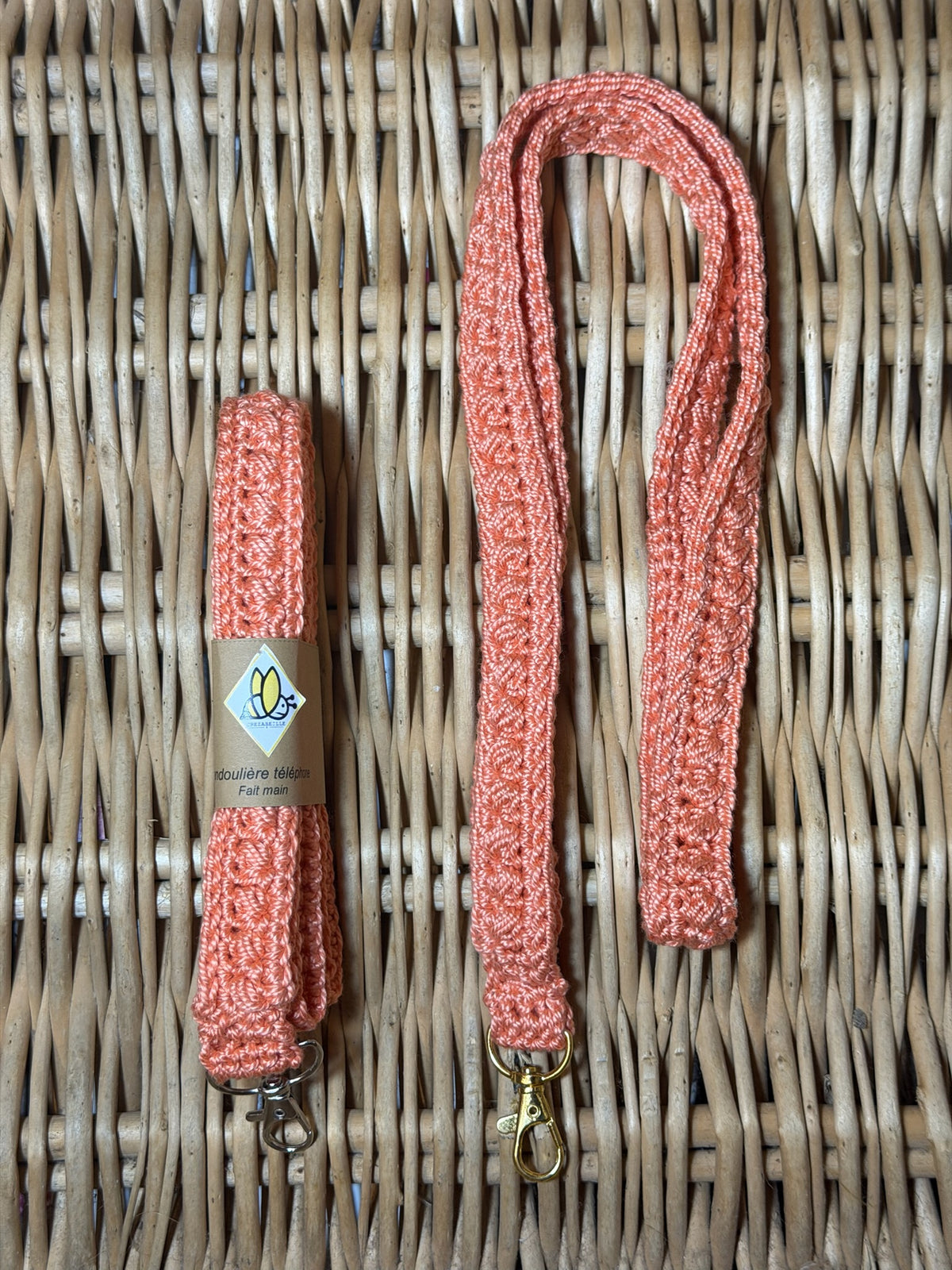 Bandoulière  pour téléphone, clés ou badge