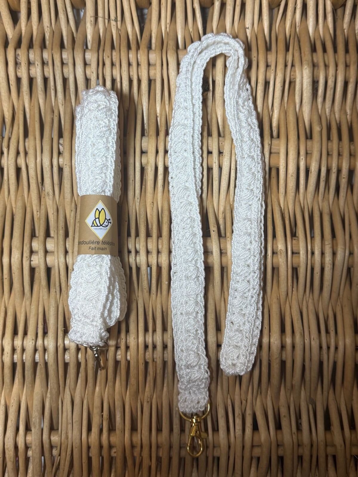 Bandoulière  pour téléphone, clés ou badge