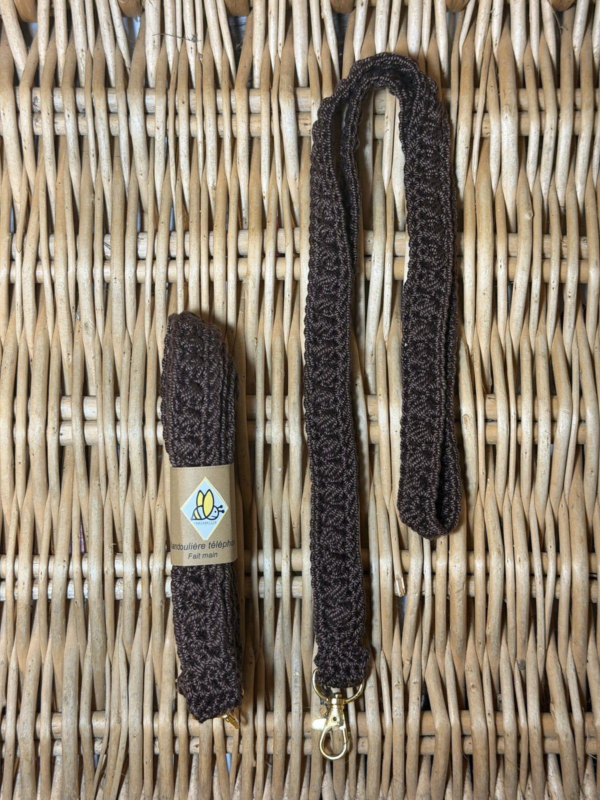 Bandoulière  pour téléphone, clés ou badge