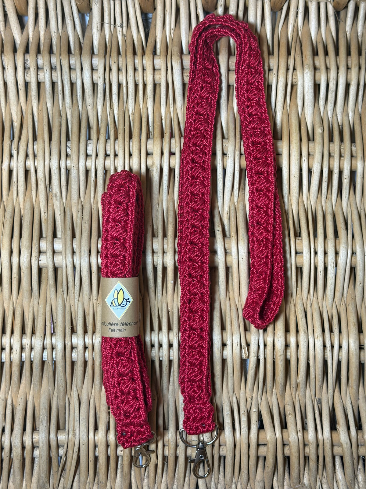 Bandoulière  pour téléphone, clés ou badge