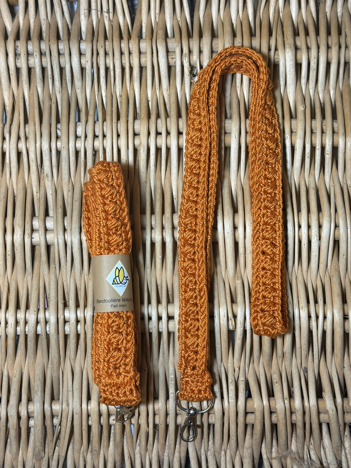 Bandoulière  pour téléphone, clés ou badge