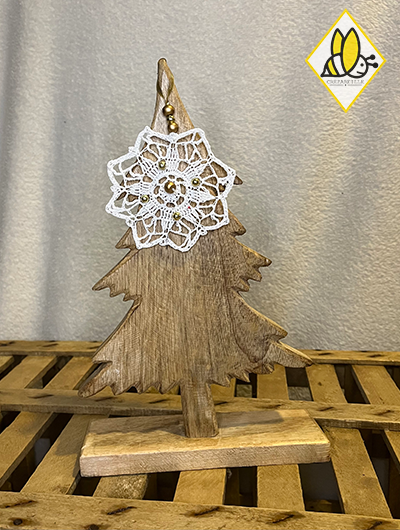 Flocon de Noêl Grande Ours