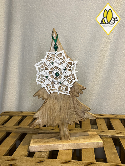 Flocon de Noêl Grande Ours