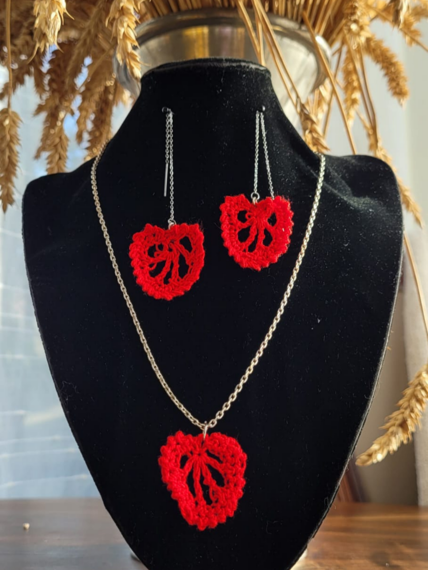 Boucles d'oreilles Dentelle d’Amour